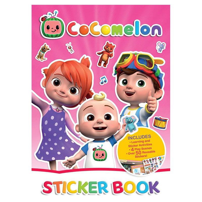 Cocomelon - Sticker Activity Fun Book For Toddler