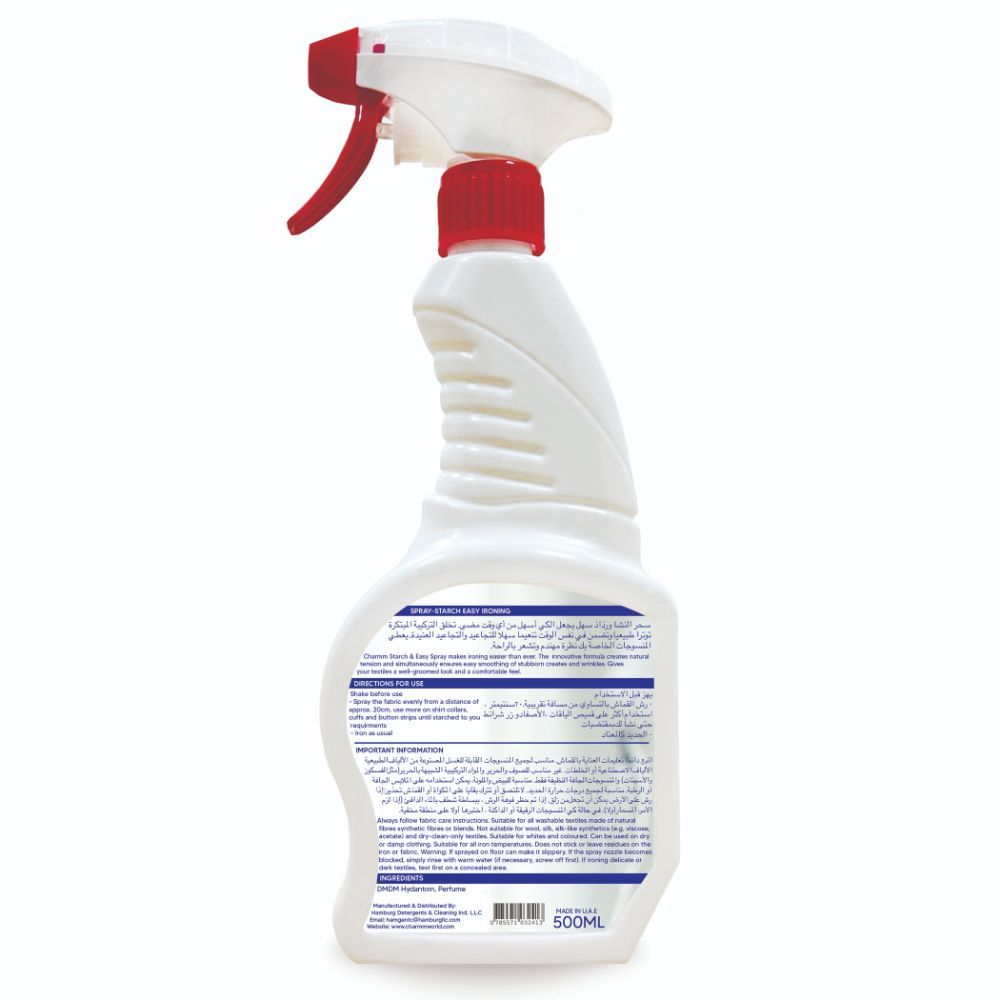 Charmm - Spray Starch Easy Ironing 500ml