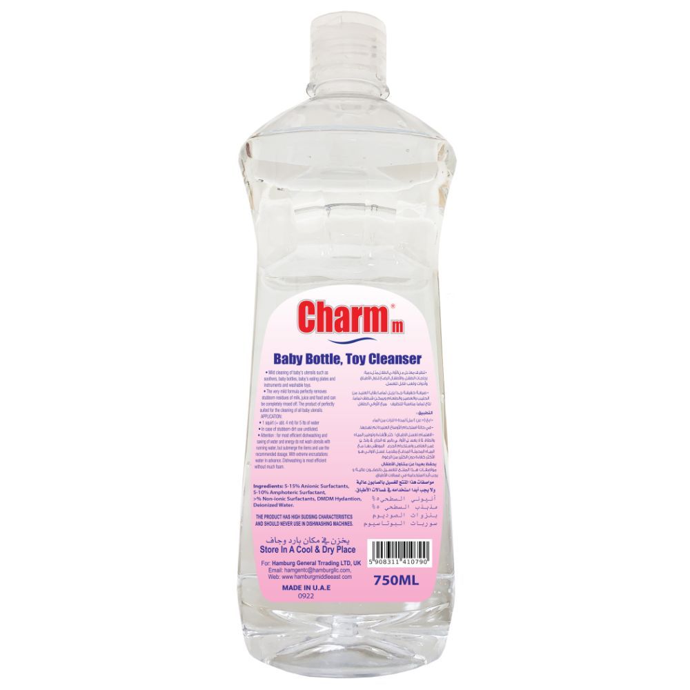 Charmm Baby Bottle Cleanser 750ml