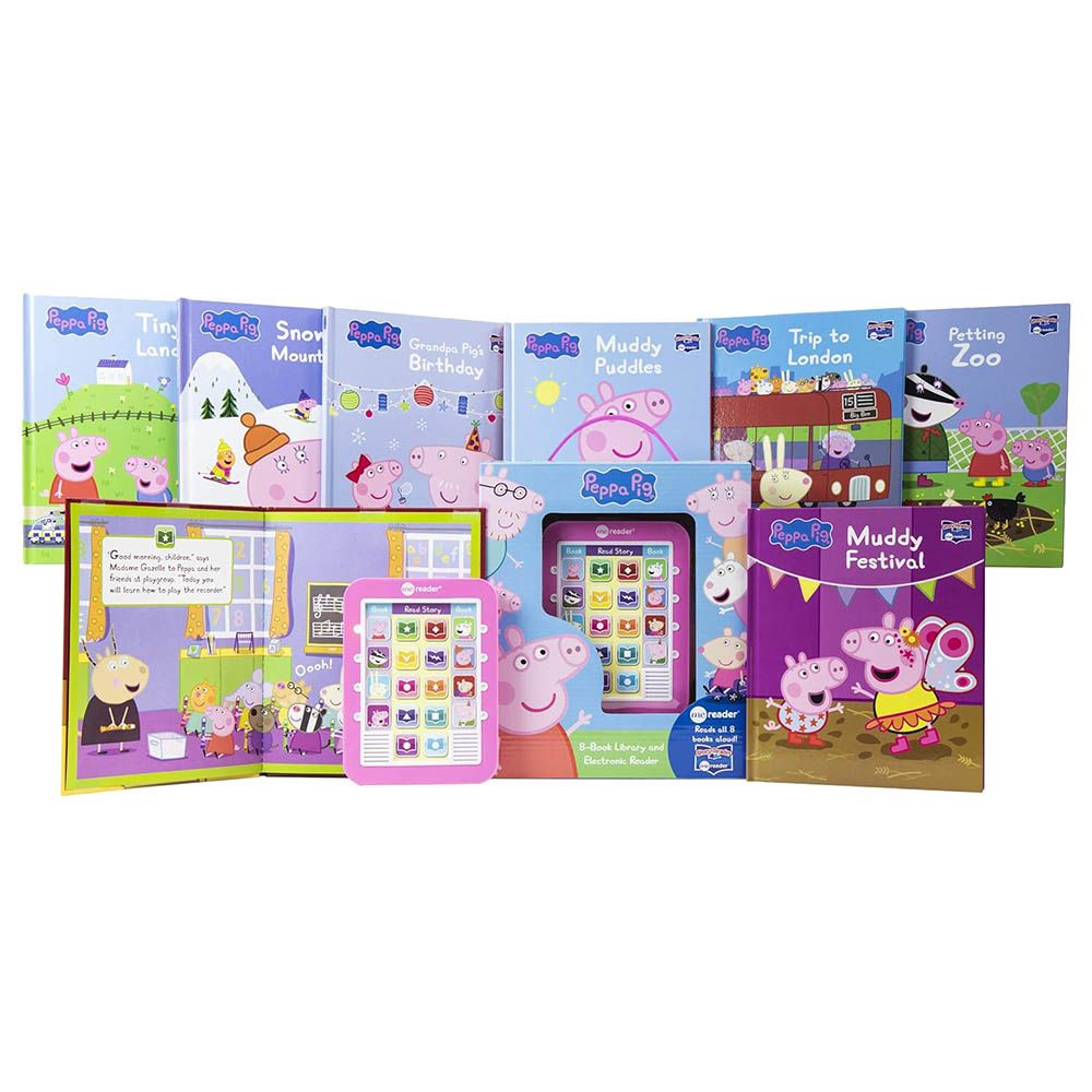 PI Kids - Me Reader Electronic Reader & Sound Book Library - Peppa Pig