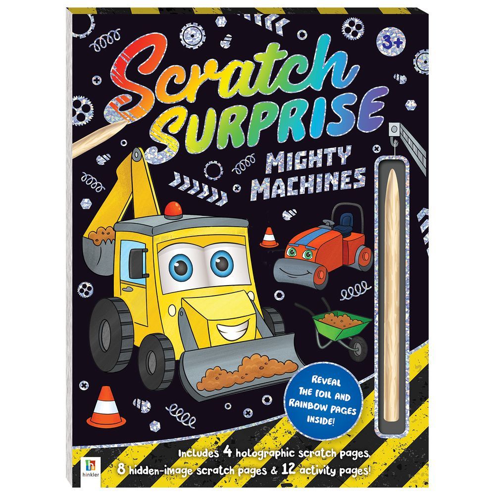 كتاب Scratch Surprise: Mighty Machines