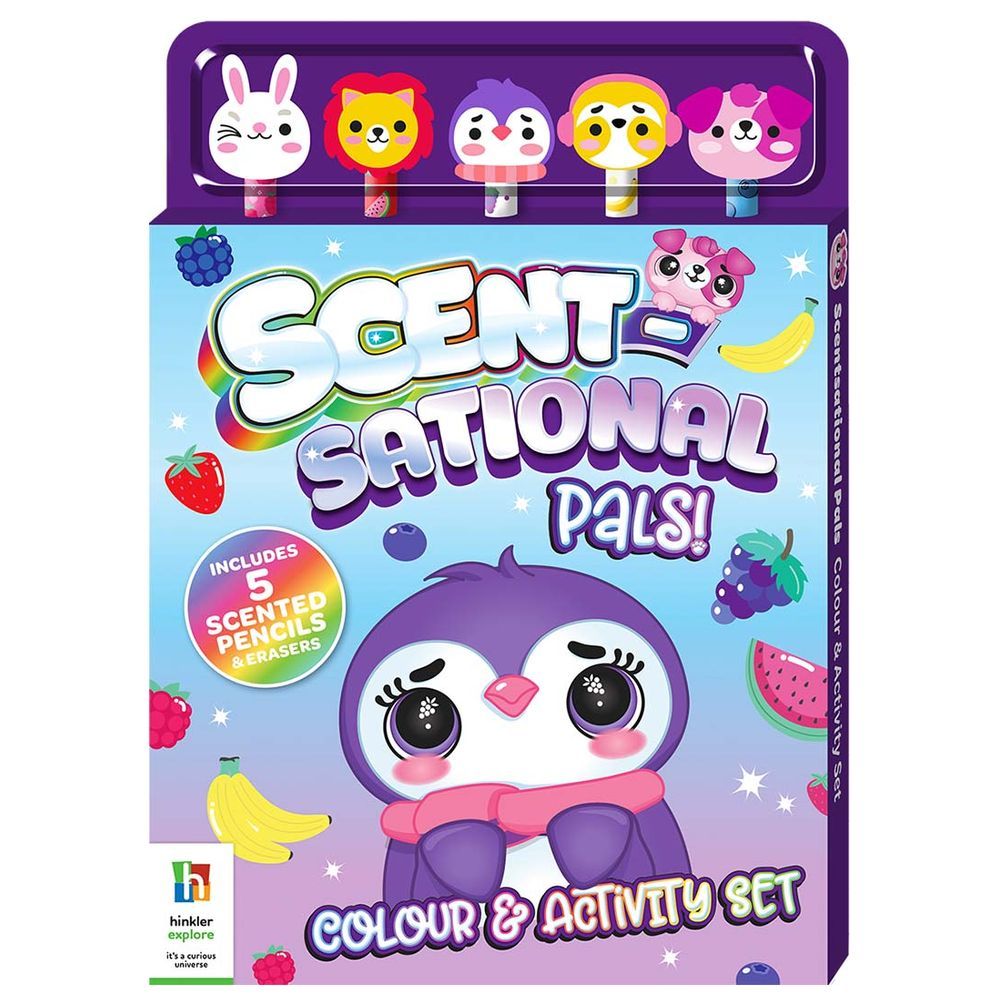 كتاب Scentsational Pals Colour & Activity Set