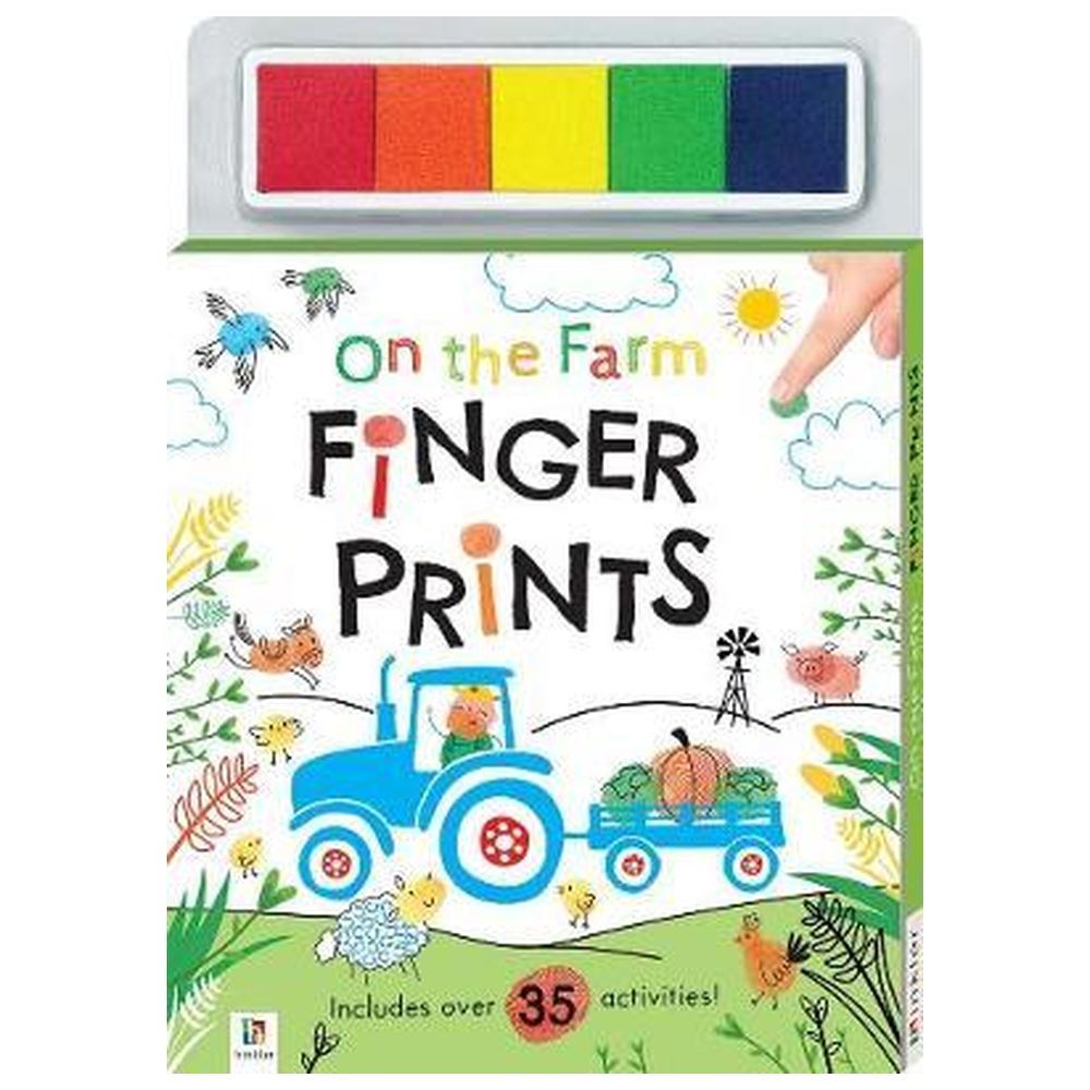 كتاب On the Farm Finger Prints