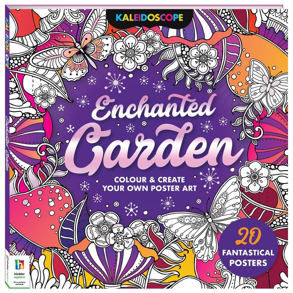 كتاب Kaleidoscope Colouring: Enchanted Garden