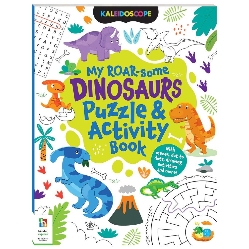 My Roar-some Dinosaurs Puzzle and Activity Book