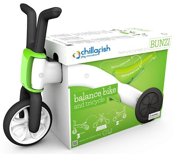 Chillafish - Bunzi 2-in-1 Gradual Balance Bike (Lime)