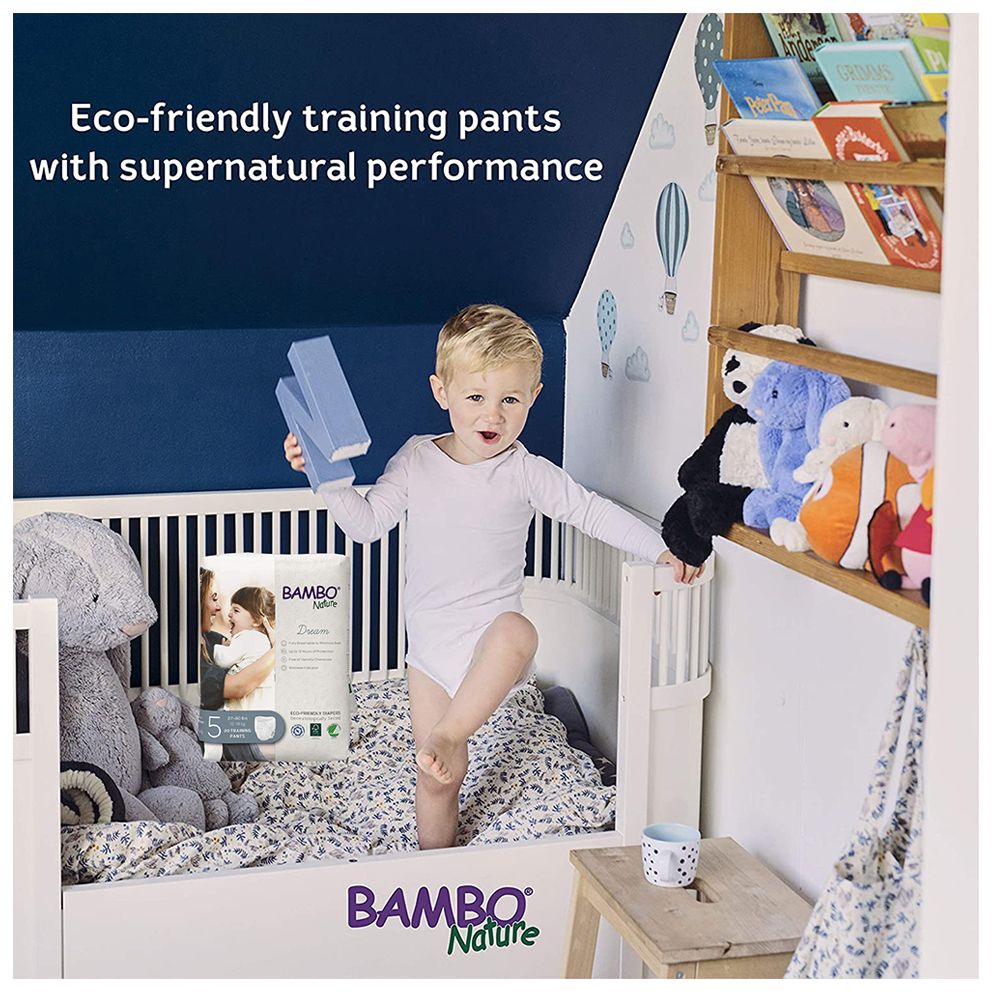 Bambo Nature - Eco-Friendly Diaper Pants, Size 4, 7-14kg 44 pcs, Value Pack