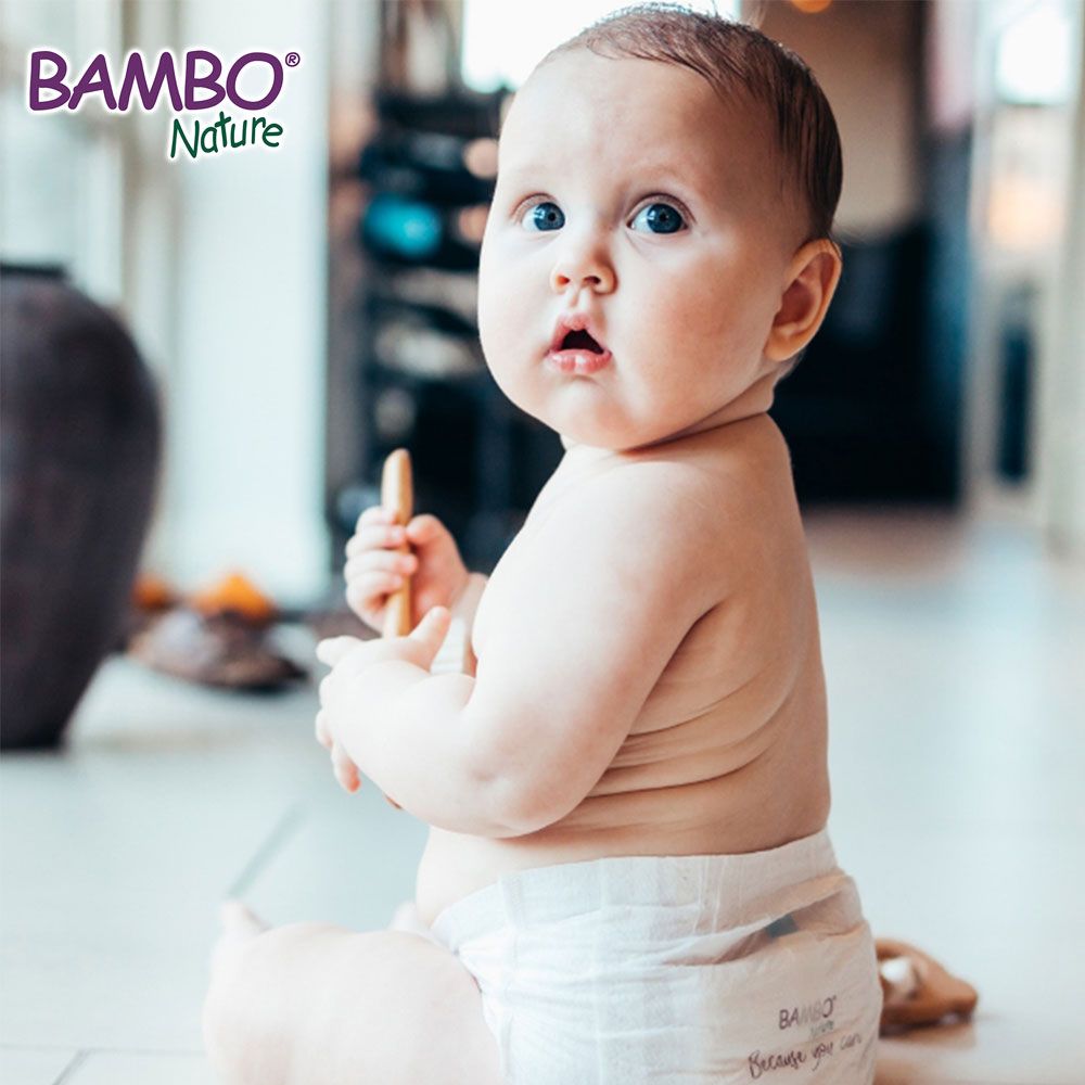 Bambo Nature Eco-Friendly Diapers, Size 6, 16+Kg, 48 Diapers,Value Pack