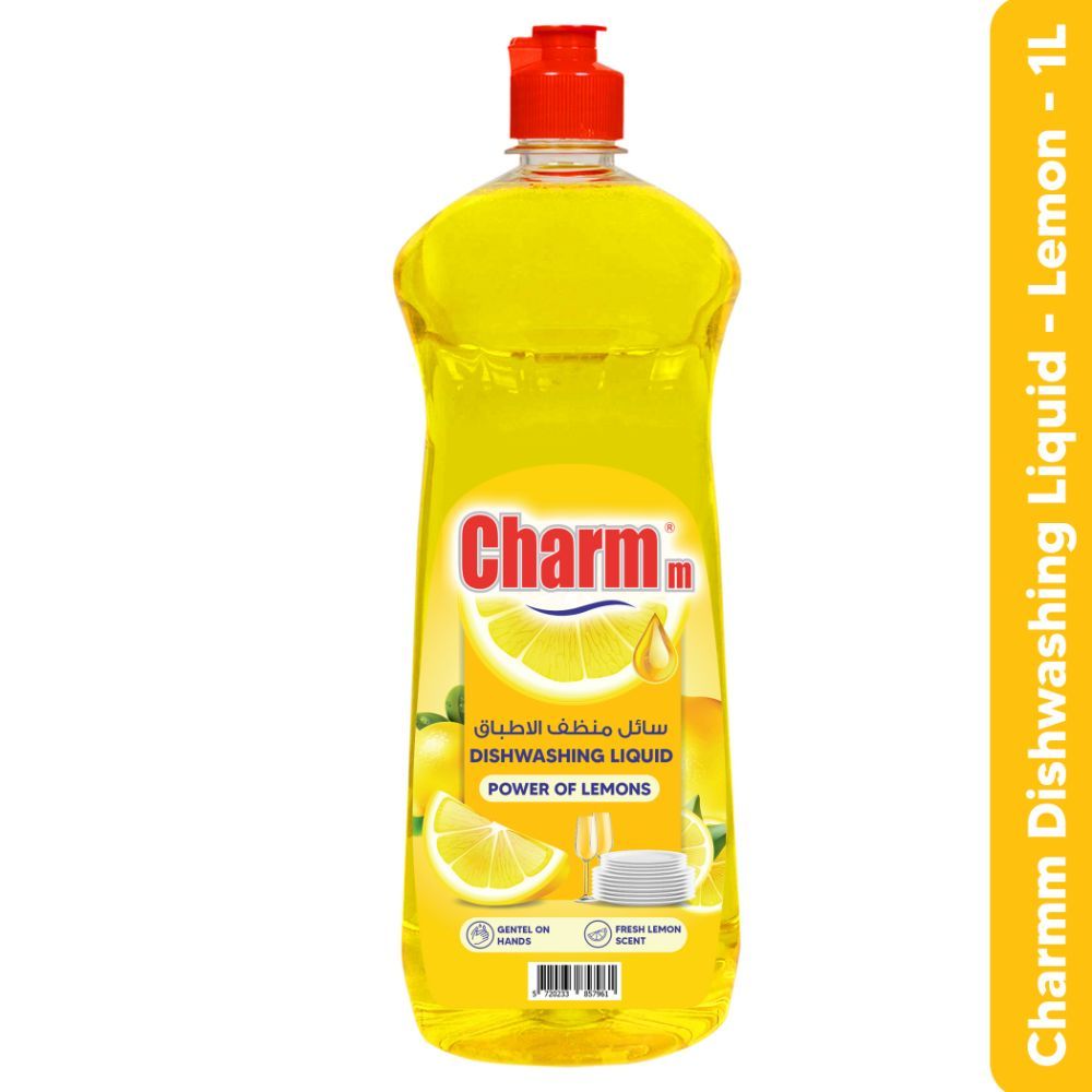 Charmm - Dishwashing Liquid Lemon 3 x 1L