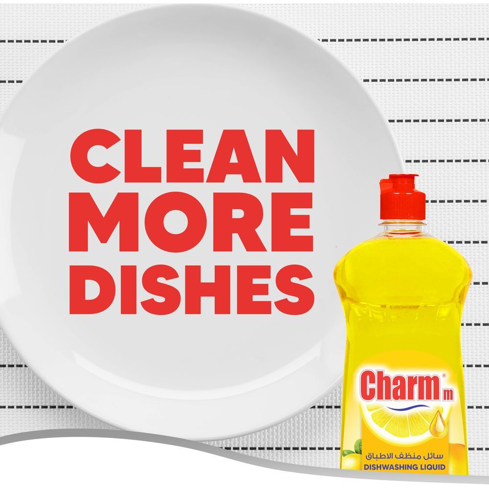 Charmm - Dishwashing Liquid Lemon 3 x 1L