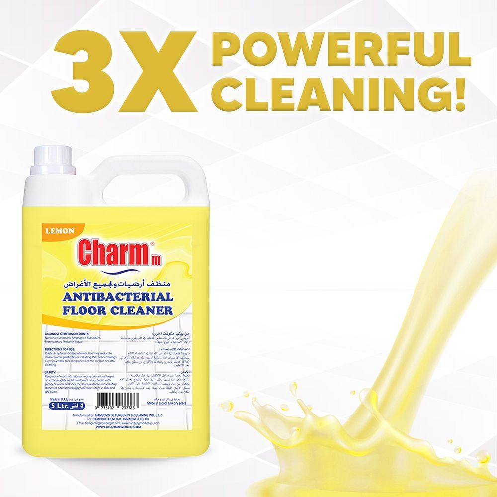 Charmm - Antibcaterial Floor Cleaner Lemon 5L