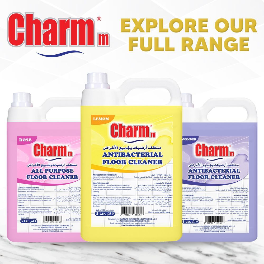 Charmm - Antibcaterial Floor Cleaner Lemon 5L