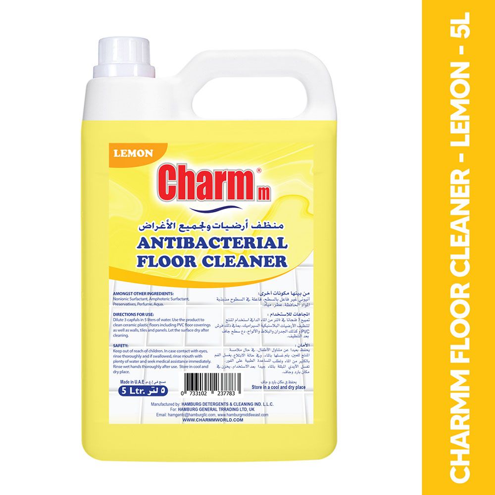 Charmm - Antibcaterial Floor Cleaner Lemon 5L