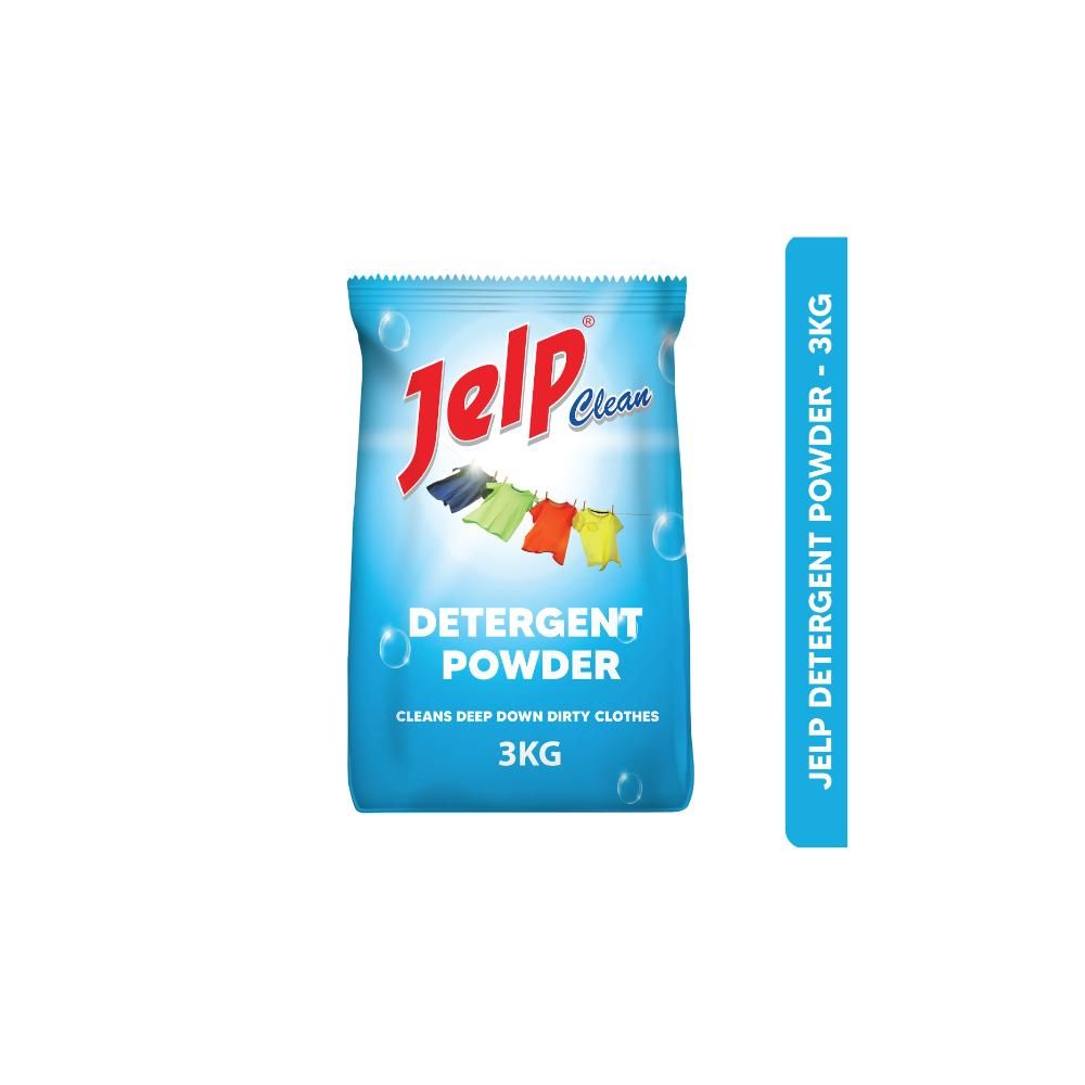 Jelp Clean - Detergent Powder Bag 3kg 