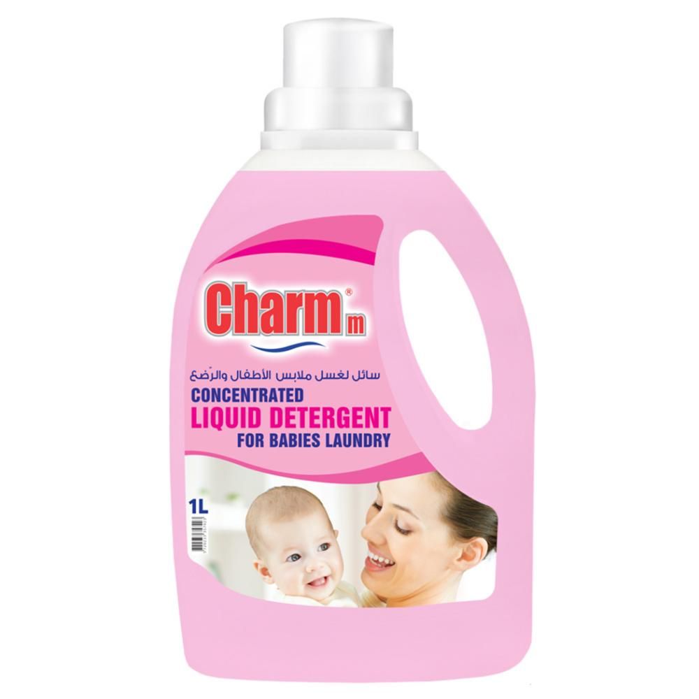 Charmm - Baby Laundry Liquid w/ Bottle & Toy Cleanser - 1 L