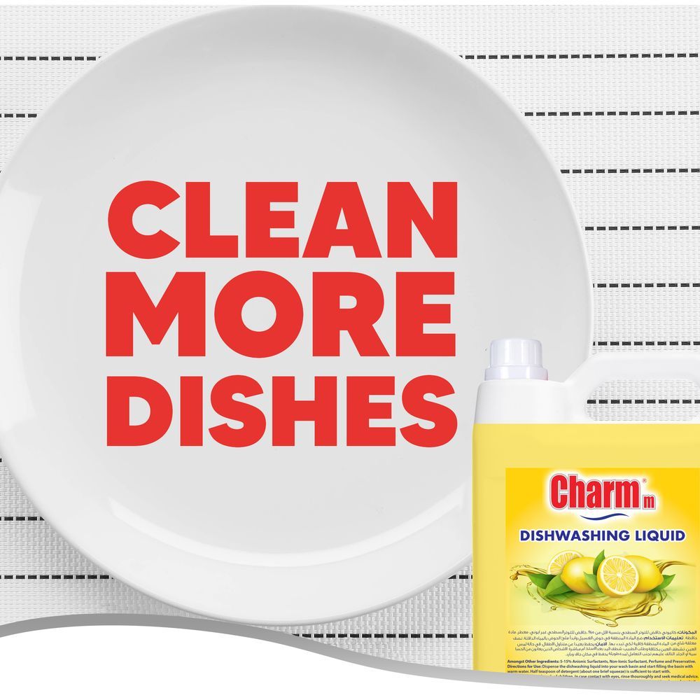 Charmm - Dish Washing Liquid Lemon 5L