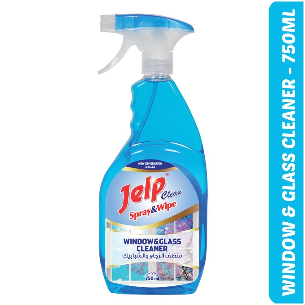 Jelp Clean - Glass Cleaner Blue 750ml