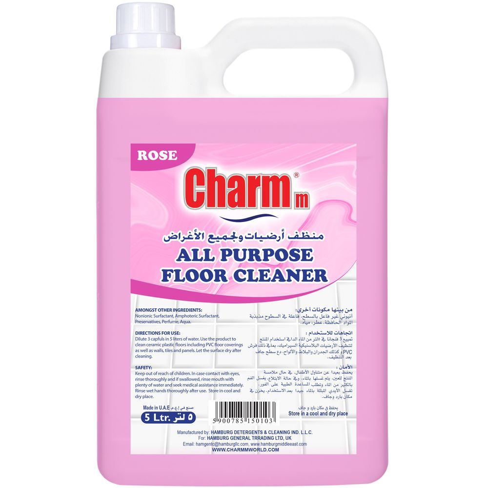 Charmm - Floor Cleaner Rose 5L