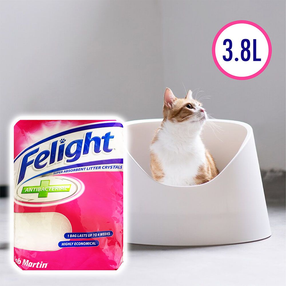 Felight - Super Absorbent Litter Crystals 3.8L