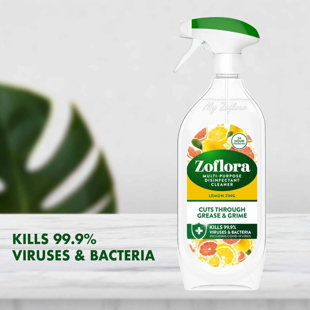 Zoflora - Disinfectant Cleaner - Lemon Zing - 800ml