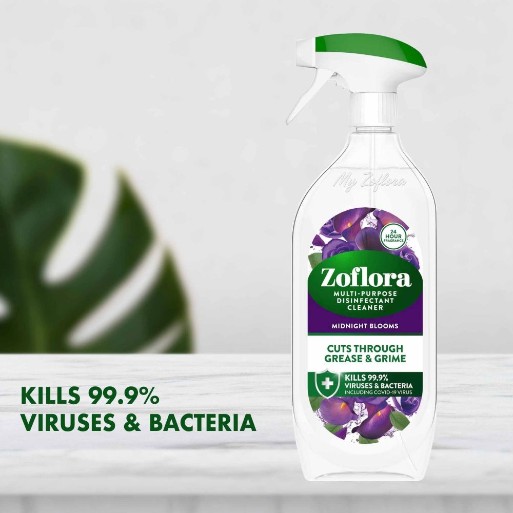 Zoflora - Disinfectant Cleaner - Midnight Blooms - 800ml