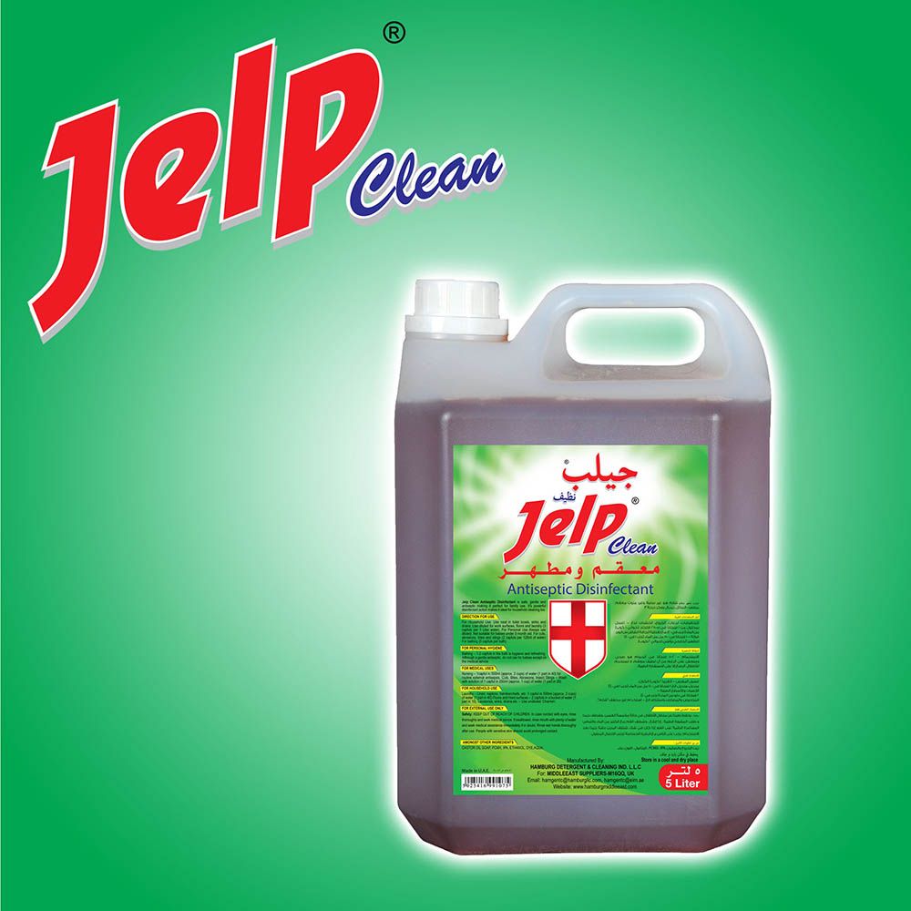 Jelp Clean - Antiseptic Disinfectant 5L