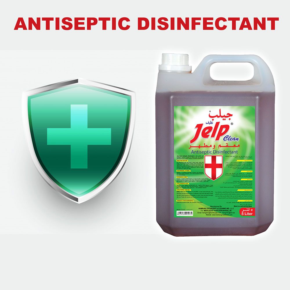 Jelp Clean - Antiseptic Disinfectant 5L