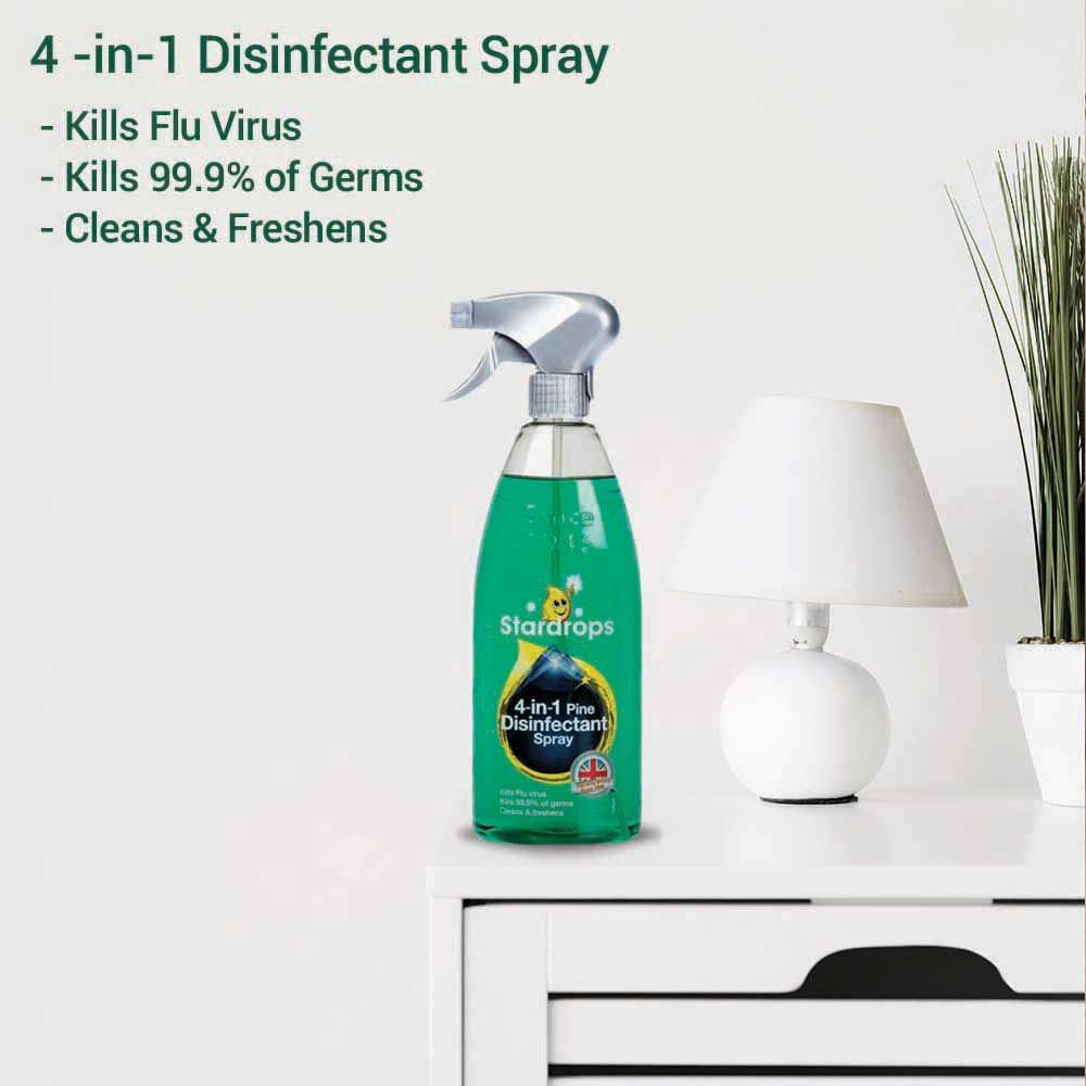 Stardrops - 4-in-1 Pine Disinfectant Spray 750ml