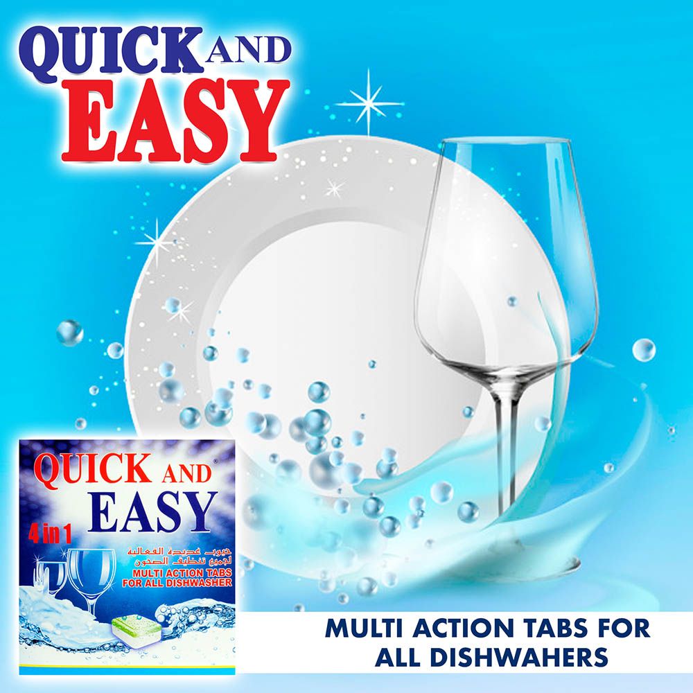 Quick And Easy - Dishwasher Tablets