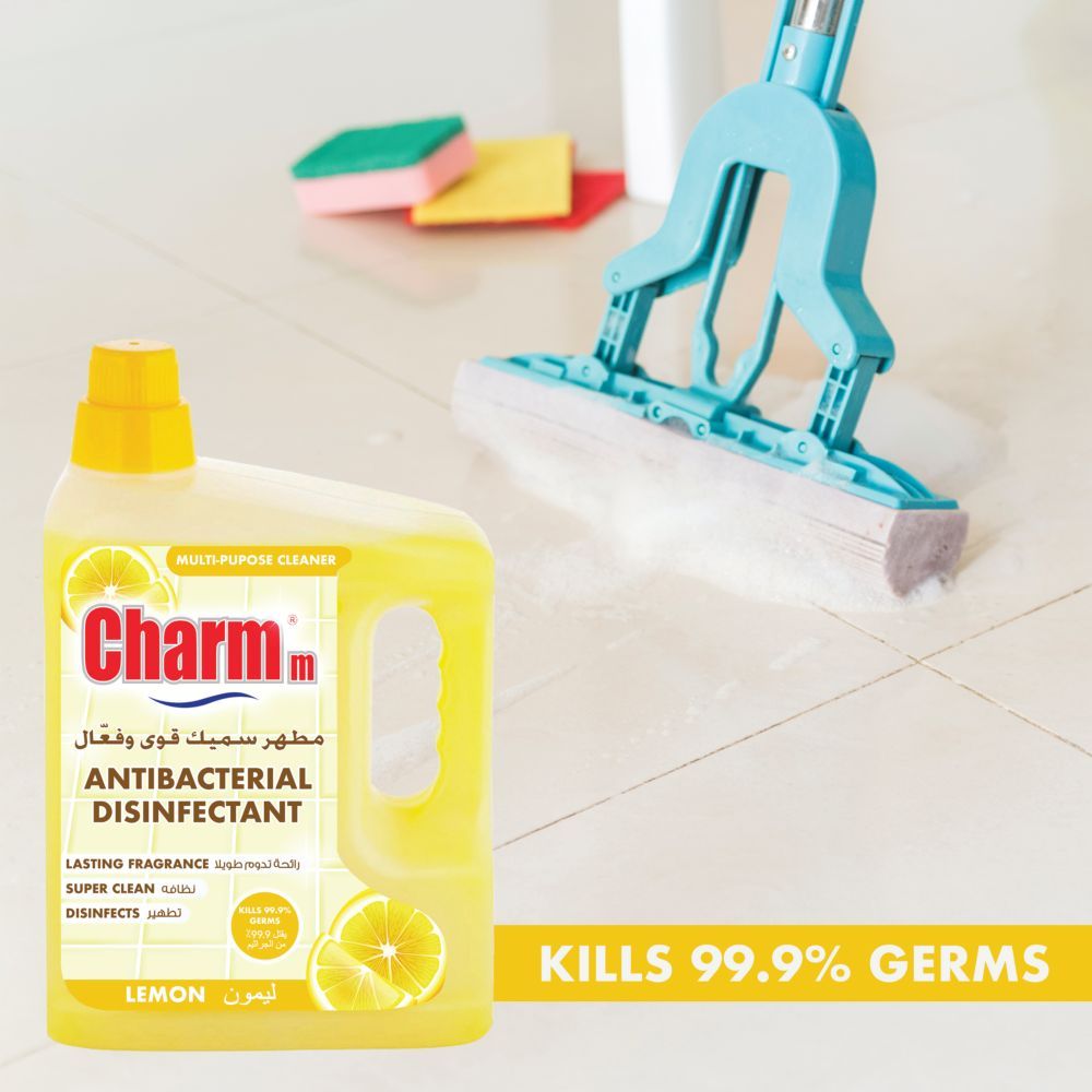 Charmm - Lemon Antibacterial Bathroom Cleaner Combo Pack