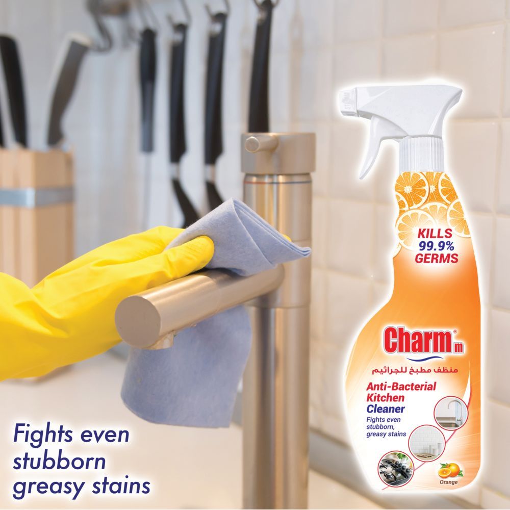 Charmm - Lemon Antibacterial Bathroom Cleaner Combo Pack