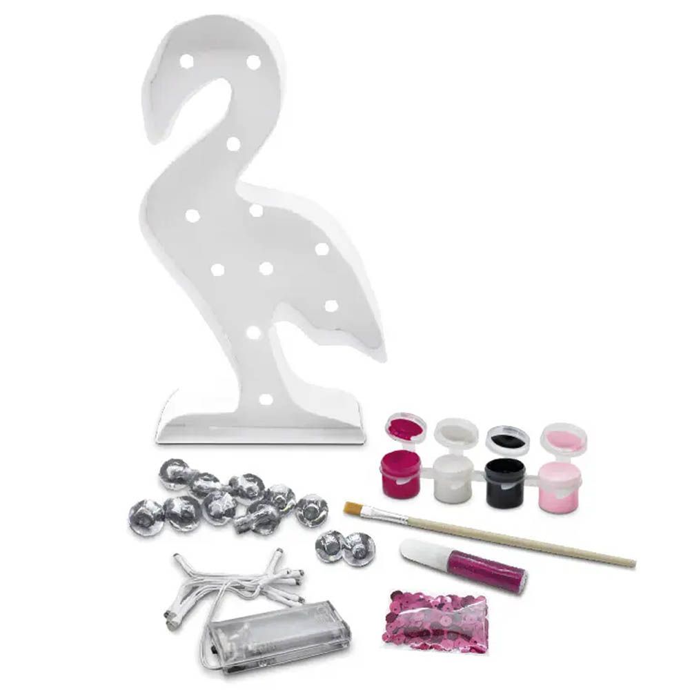 Sew Star - Decorate Your Own String Lights Flamingo LED Kit