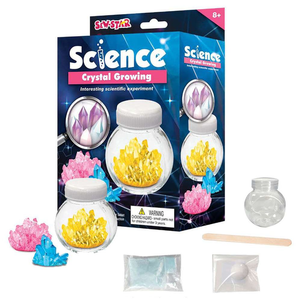 Sew Star - Science Crystal Growing Scientific Experiment Kit