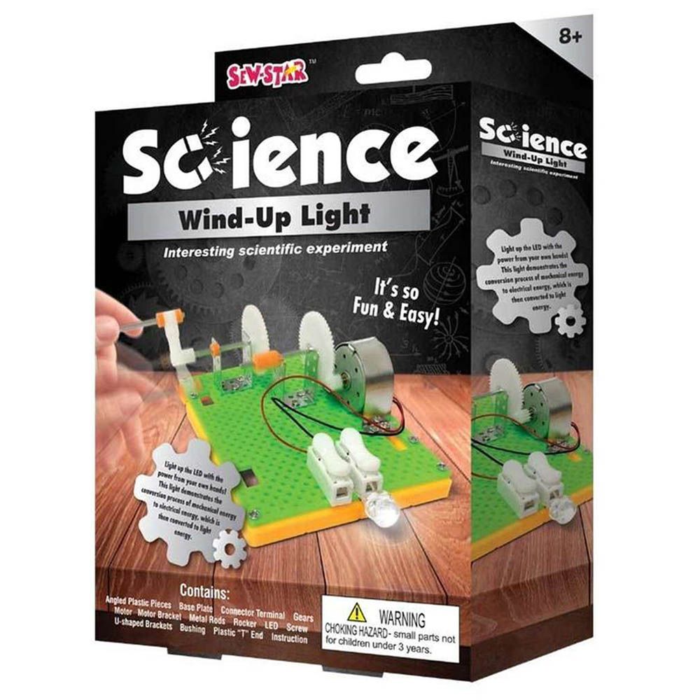 Sew Star - Science Wind-Up Light Interesting Scientific Kit