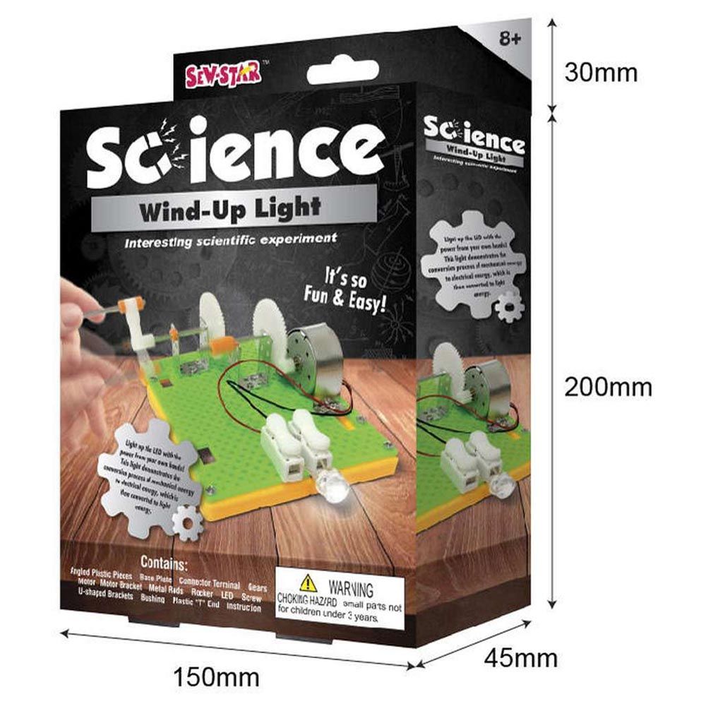 Sew Star - Science Wind-Up Light Interesting Scientific Kit