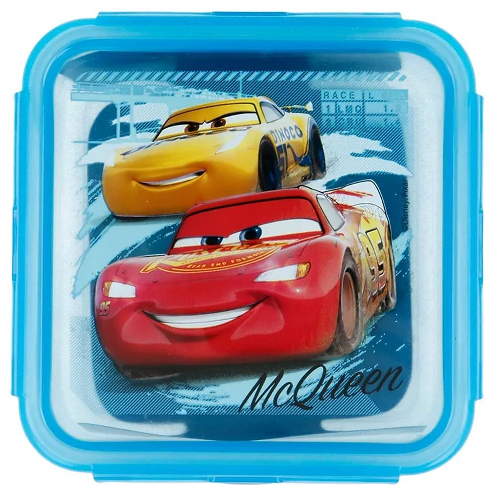 Disney Cars - Square Cars Race Ready Food Container 730ml