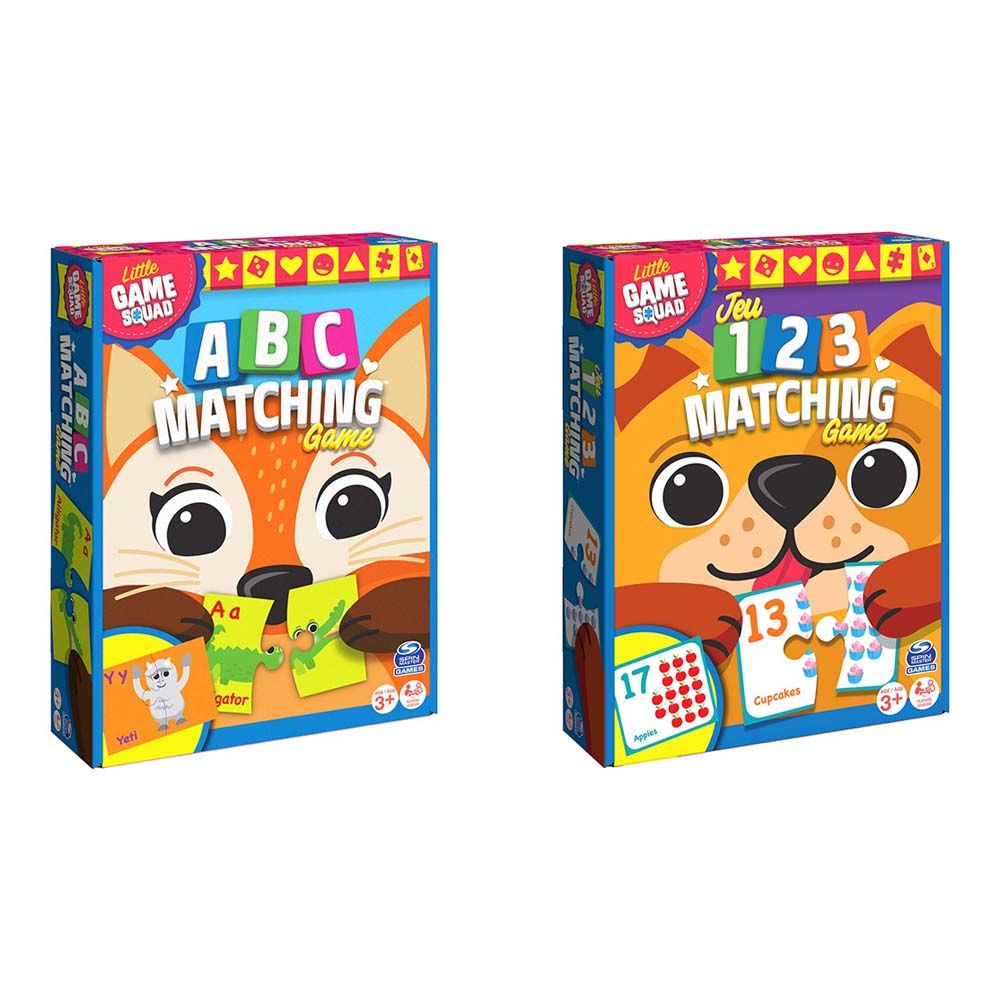 Spin Master - ABC & 123 Matching Game