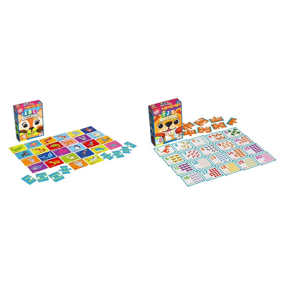 Spin Master - ABC & 123 Matching Game