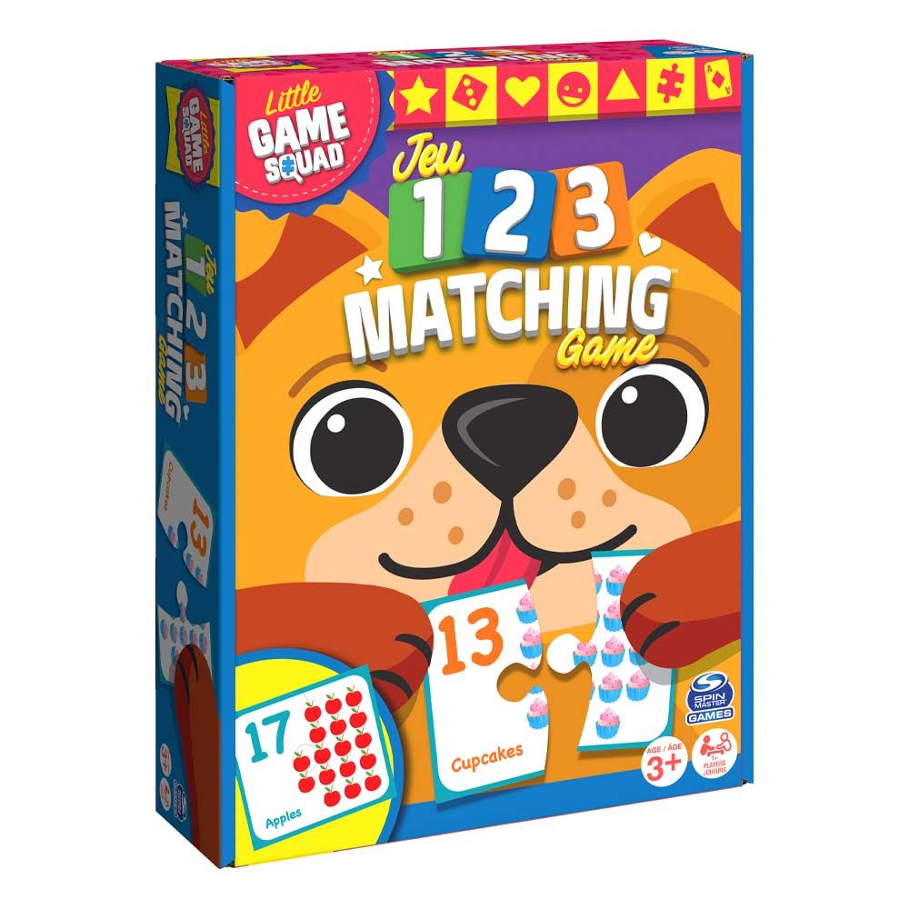 Spin Master - ABC & 123 Matching Game