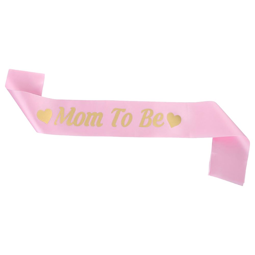 Highland - Mom To Be Sash For Baby Shower - Pink