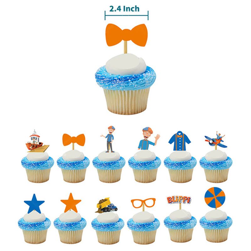 Highland - Blippi Birthday Decorations Set - 44pc