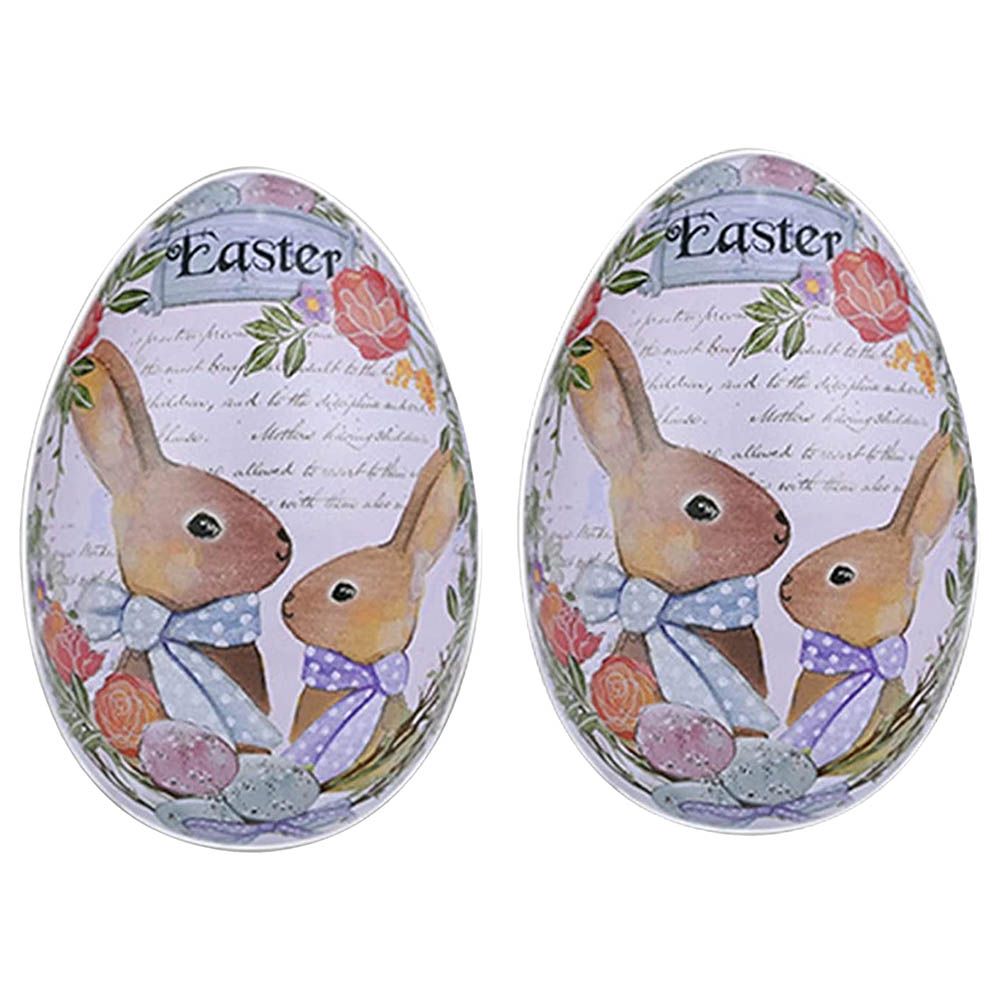 Highland - Easter Egg Metal Candy Box - Pack of 2