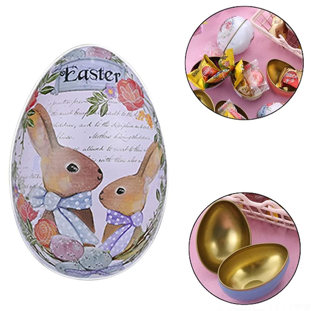 Highland - Easter Egg Metal Candy Box - Pack of 2