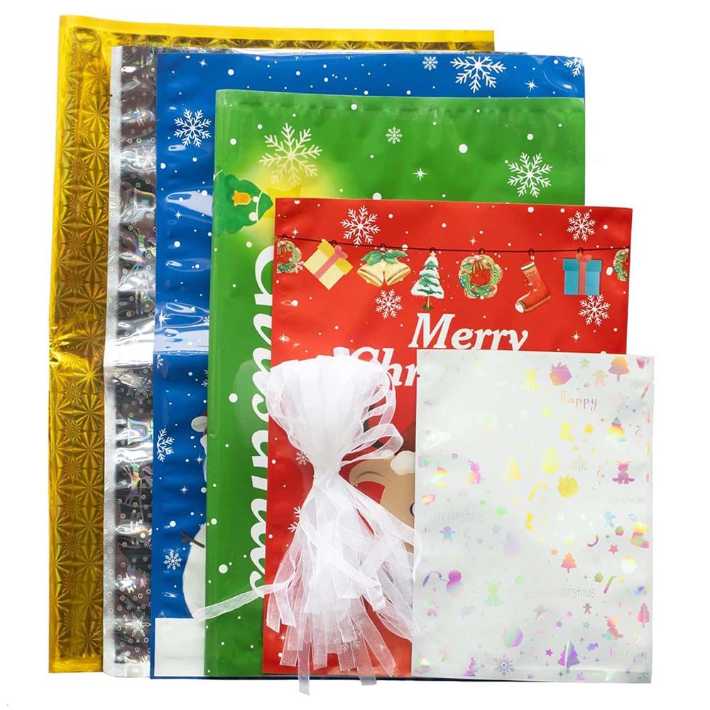 Highland - Merry Christmas Foil Gift Bags - 10pc