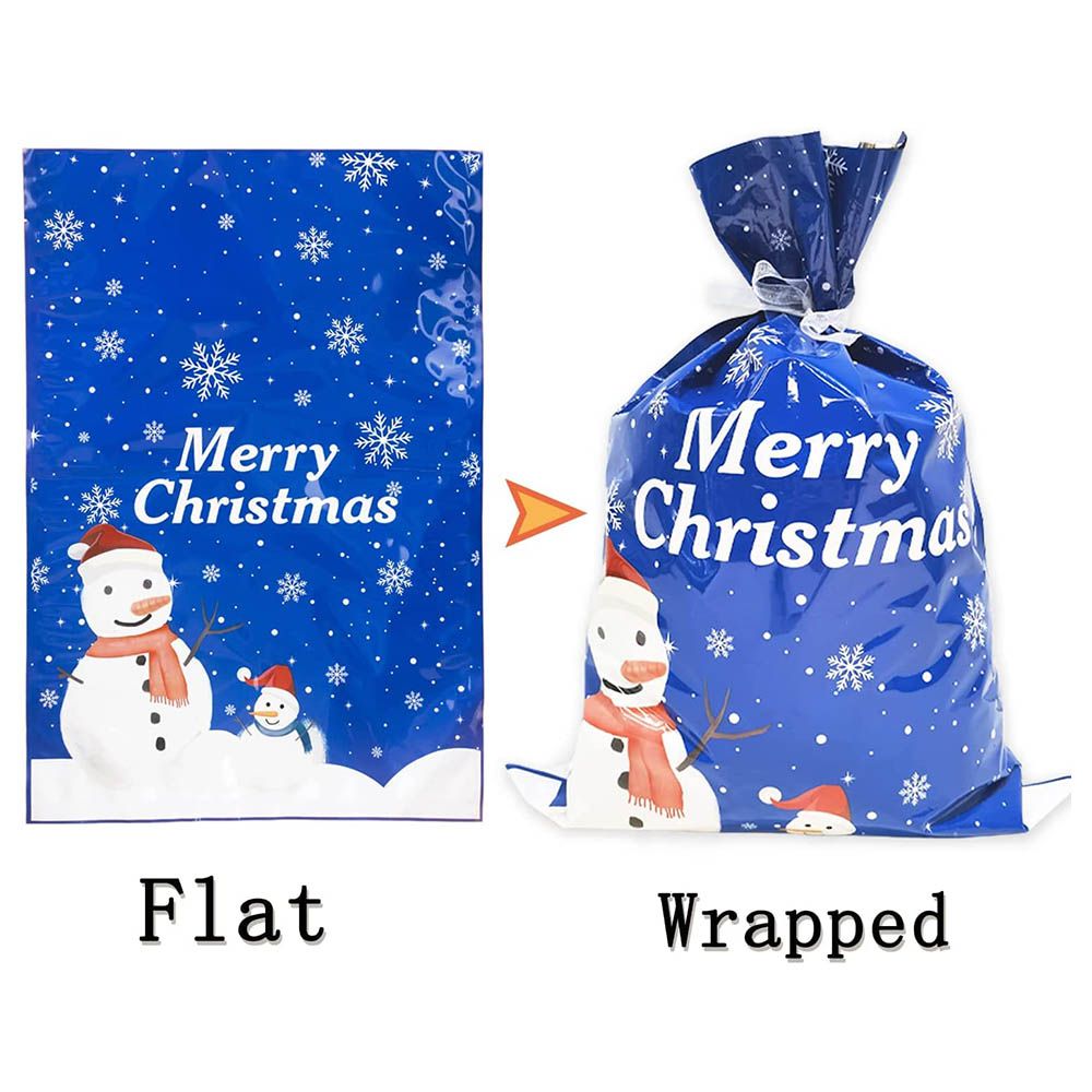 Highland - Merry Christmas Foil Gift Bags - 10pc