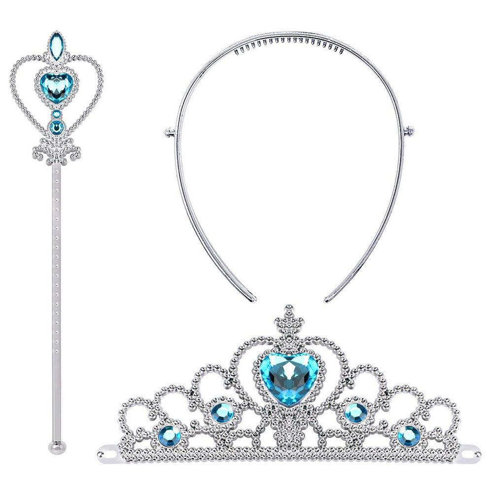 Highland - Frozen Elsa Dress Up Cosplay Accessories - Set of 7