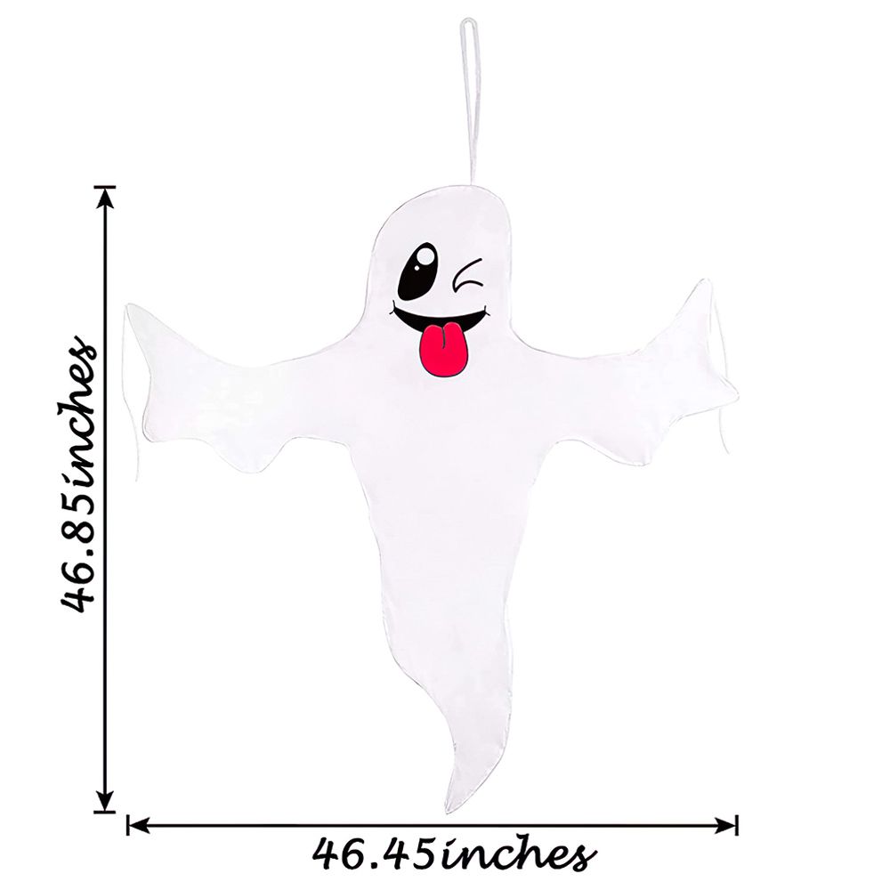 Highland - Tree Hugger Ghost Hanging Decorations - White