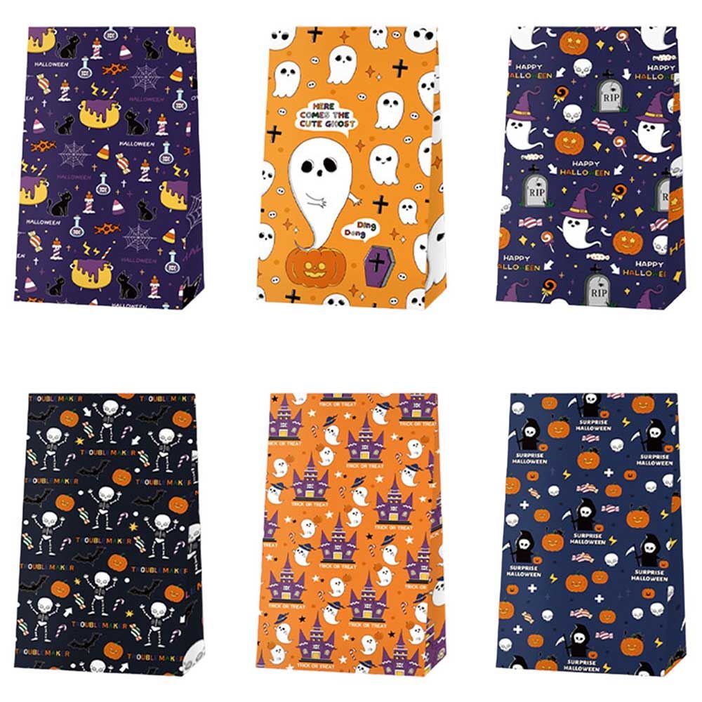 Highland - Halloween Trick Or Treat Candy Gift Bags - 6pcs