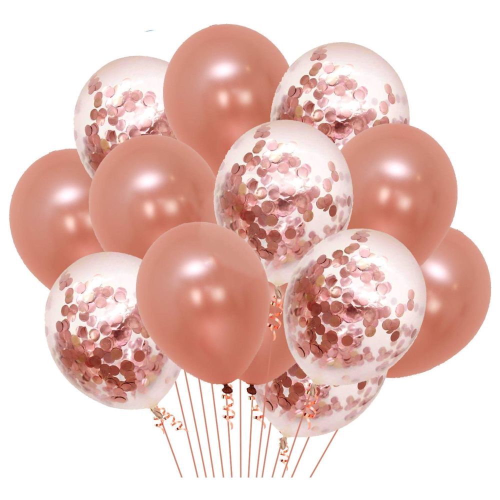 Highland - Rose Gold Happy Birthday Decoration Set for Girls