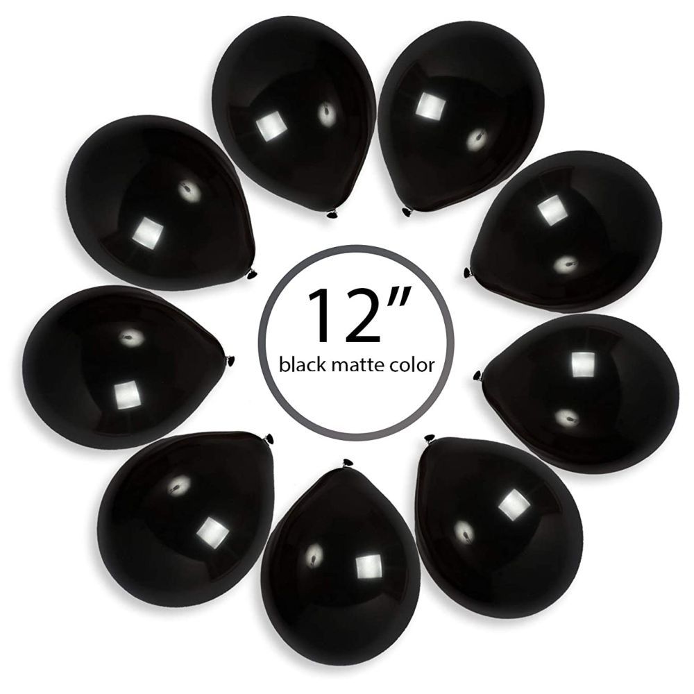 Highland - Metallic Black Balloons 50pcs